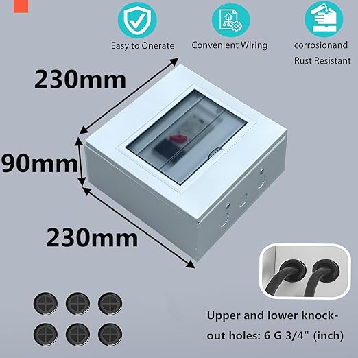 100amp Automatic Generator Transfer Switch 2P 3-Wire 120/240V Automatic/Manual Generator Transfer Switch Ensures Stable Power Transmission, Easy to Use