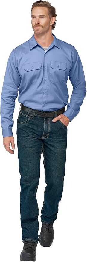 Bulwark FR Unisex Adult Flame Resistant Cotton Work Shirt
