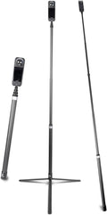 118” Carbon Fiber Extended Selfie Stick & Tripod for Insta360,3m Invisible Selfie Stick for Insta360 X5 X4 X3 X2 ONE RS,DJI Osmo 360 (18 to 118”)