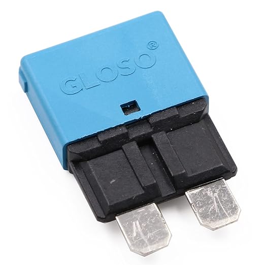 12V 15A Auto Reset Fuse Circuit Breaker ATO/ATC Low Profile Blade Self Resetting Fuses Breakers 12 Volt DC 15 Amp for Car RV Automotive Solar Motors Boat Marine - UL Certified - 3 Pack