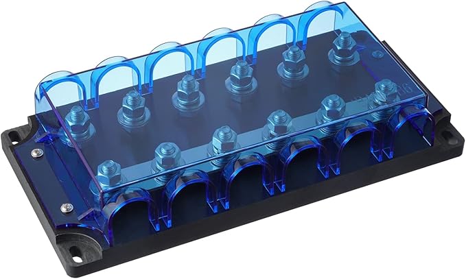 BOJACK 6-Way Mega Fuse Holder (Pack of 1 ANM-B6)