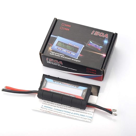 150A High Precision Power Analyzer Multi Meter for Measuring Power Watt (W) Voltage (V) Current (A) Charge (Ah) Energy (Wh)