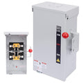 100A Generator Transfer Switch, 24000W Universal Double Throw Safety Switch, 120/240V Manual Transfer Switch with Arc Shield, Indoor/Outdoor Use, NEMA 3R Compliant