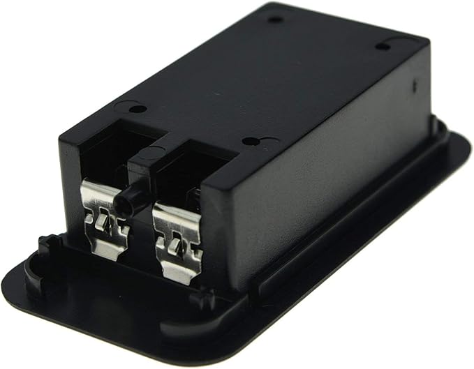 Dopro 9V Battery Cover Battery Box Case Compartment for Active Guitar Bass