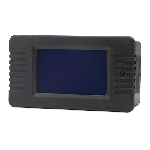 DROK AC Digital Meter, Current Voltage Amperage Power Energy Frequency Factor Multimeter AC 80-260V 100A LCD Digital Display Voltmeter Ammeter 220V 110V Monitor Detector with Current Transformer CT