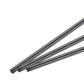MECCANIXITY Carbon Fiber Rod, 6mm x 150mm Carbon Rod Bar for RC Airplane DIY Craft Kite Wing Tube Quadcopter Arm Repair Pack of 3