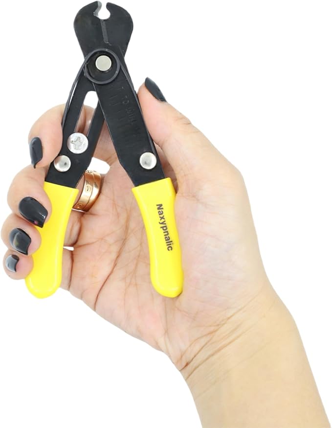 10-30 AWG Micro Adjustable Wire Stripper Tool, Small Wire Cutter for Small Gauge wire, With a wire size setting.