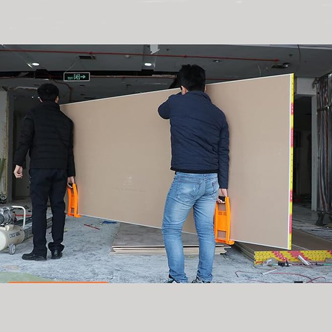 2 Pcs Carrier Drywall Tools ABS Plastic Panel Carrier Drywall Lift for Plywood Sheetrock Panels Glass Board