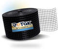 ROTAK Critter Guard - 6in x 100ft Solar Panel Bird Guard - Galvanized Black PVC Coated ½ inch Wire Roll Mesh (6" x 100')