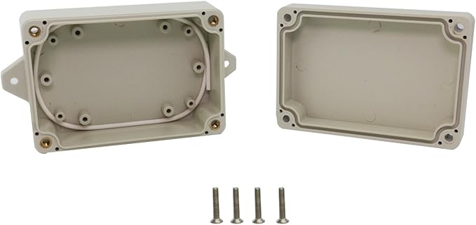 Ogrmar Plastic Dustproof IP65 Junction Box DIY Case Enclosure (3.9"x 2.8"x 1.6")