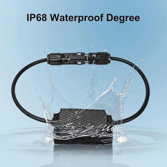 Solar DC Anti-Reverse Diode Cable 1600V 55A with IP68 PV Connector for PV Combiner Box and High Voltage Power System