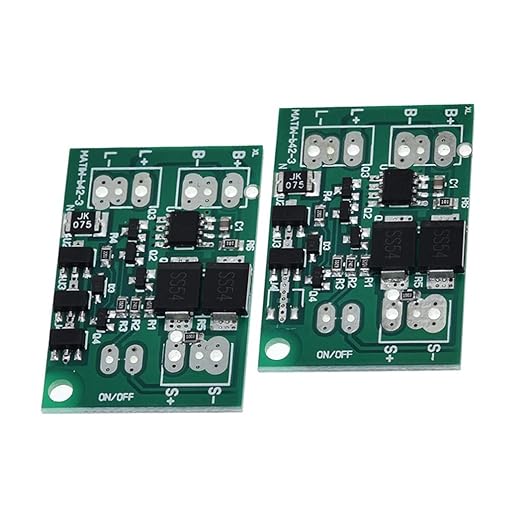 HiLetgo 2pcs Solar Panel Automatic Control Switch 1000mA Solar LED Lamp Control Board Courtyard Garden Lamp Control Switch 3.7V Constant Current Drive Charging Discharging Protection