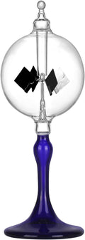 Medium Blue Solar Power Radiometer Crookes Spinning Vanes Glass Windmill Gift Home Desk Decoration M