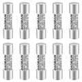 Baomain 10-Pack gPV Solar PV Fuse 3A 1000V DC, 10x38mm, 33kA Breaking Capacity, CE Listed for Photovoltaic Systems, Combiner Boxes (3 Amp.)