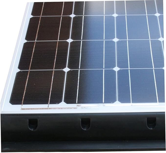 Solar Panel Roofrack Bracket Set 2pcs Abs Brackets Insulation Sturdy and Easy to Install