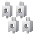 4-Pack #4-2/0 Neutral Lug Kit Aluminum Ground Lugs for Circuit Breaker Electrical Grounding Connections
