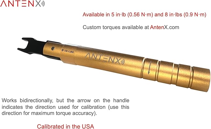 SMA Torque Wrench (8 in-lbs (0.9 N-m))