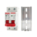 DC 1000V Solar Mini Circuit Breaker Overload Protection Switch 6A/10A/16A/20A/25A/32A/40A/50A/63A 2P DC1000V Photovoltaic MCB PV (32A)