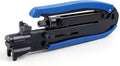 Knoweasy Coax Compression Tool - Coax Crimper and RG6 Coaxial Crimper for RG6, RG59, and RG11 Cable F-Connectors
