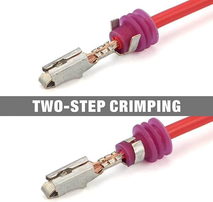 iCrimp Weather-Pack/Metri-Pack Crimping Tool, 20-14 AWG Wire Crimper for Delphi Packard Sealed & Unsealed Terminals