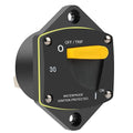 GLOSO Circuit Breaker Switches Manual Reset Waterproof Audio Radio Solar System Boat Truck Marine Automotive Stud 5/16“ Panel Mount 30A
