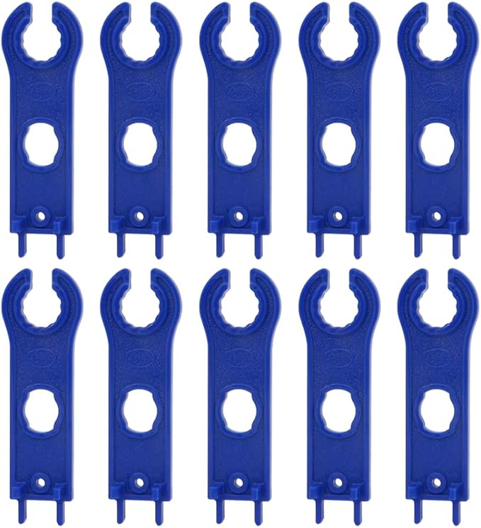 5 Pair Solar Spanner Wrench for MC4 Connectors, Solar Panel Connector Tool Assembly