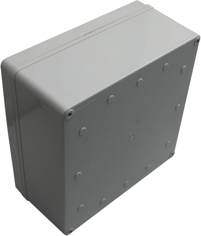 Ogrmar Plastic Dustproof IP65 Junction Box DIY Case Enclosure (7.9"x 7.9"x 3.7")