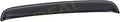Deal 43" Wide Universal Sun Roof Visor Wind Deflector, Dark Smoke Tint Tape-On Type Moon Roof Visor Windflector, 1-Piece Set for The Model from 37" to 42" Sunroof Moonroof Only