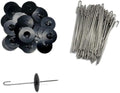 MachZ Solar Panel Bird Guard | Fastener Clips (100 Fastener Clips)