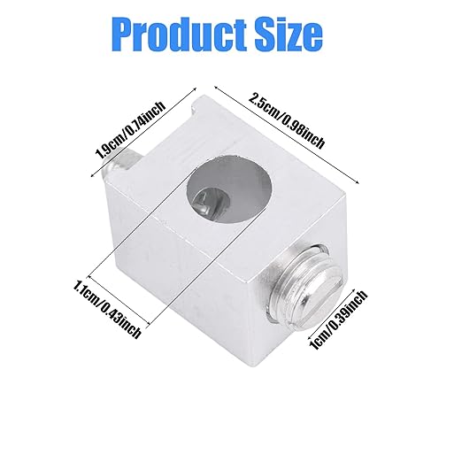 6pcs #4-2/0 Neutral Lug Kit, Aluminum Circuit Breaker Ground Lugs for Grounding Electrical Connections Home & Electrician Use
