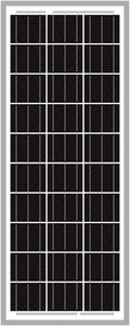 Newpowa 15 Watt 12 Volt 10BB Small Solar Panel, 15W 12V Mono High Efficiency Solar Module for Battery Charging, Security Camera, Automatic Gate, Chicken Coop, Boat, Off-Grid Applications
