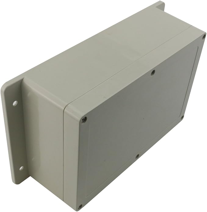 Ogrmar Plastic Dustproof IP65 Junction Box DIY Case Enclosure (9.1"x 6"x 3.5")