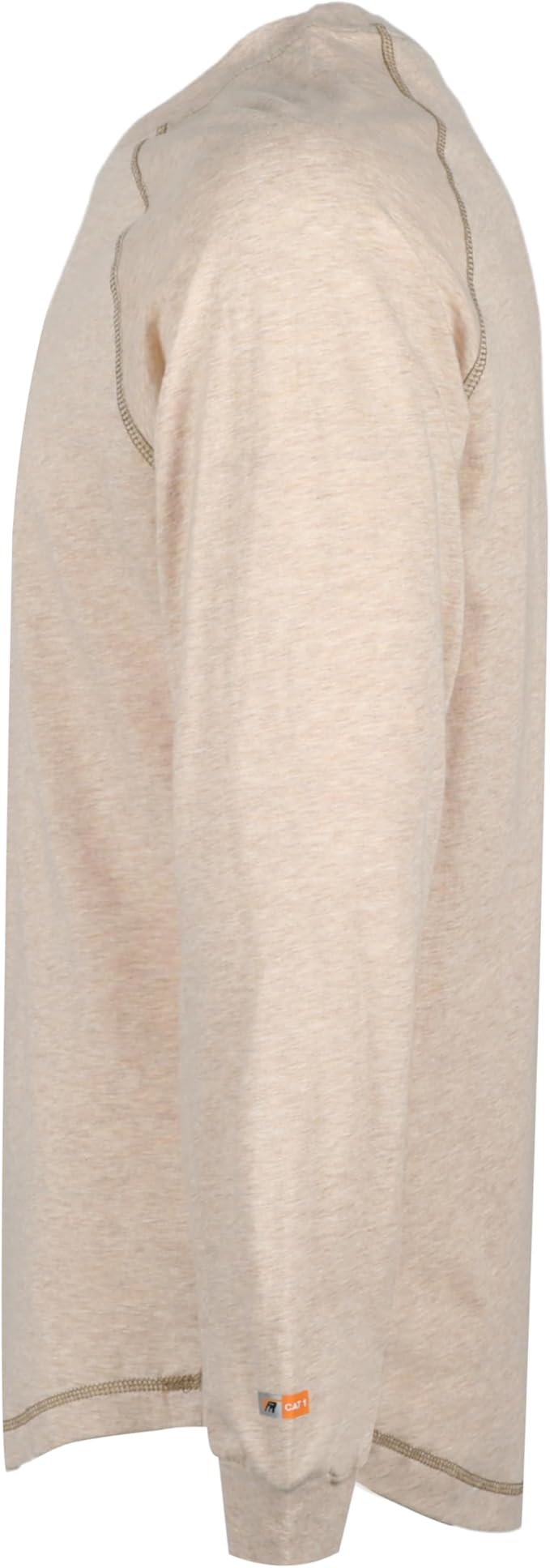 VATRENUS FR Shirts 4oz Lightweight Flame Resistant Henley 100% Cotton Men's Pre-Washed Fire Retardant Base Layer