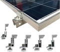 Solar Panel Assembly Mounting Z Bracket Kits 4 Units Adjustable