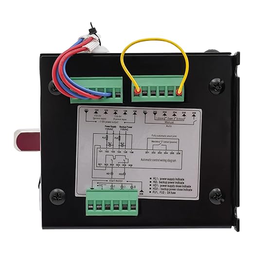 100AMP Dual Power Automatic Transfer Switch ATS, 4P 50/60Hz, Changeover Isolation Generator