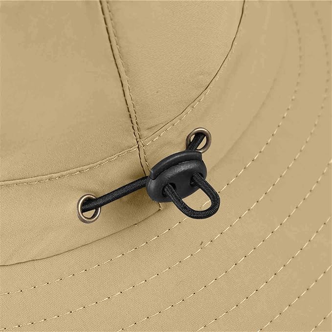 Solar Fan Hats for Men Women Wide Brim Sun Hat with 2 Fan Outdoor Solar Power Fishing Hat Sun Protection Summer Hats