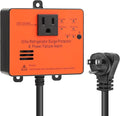 Ortis Refrigerator Surge Protector & Power Failure Alarm, Protects Against Voltage Abnormalities, with LED Indicator Light & 110dB Alarm, Ideal for Refrigerators, Freezers, and Sewage