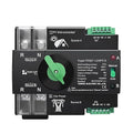 220V 230V Din Rail ATS Dual Power Automatic Transfer Electrical Selector Switch Uninterrupted 2P 63A 100A 125A TOQ7 PV(125A)