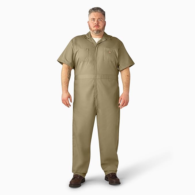 Dickies mens Short Sleeve Coveralls