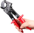 Ratchet Cable Cutter, Heavy Duty Wire Cutter for Aluminum Copper Cable up to 240mm², Ratcheting Wire Cutting Hand Tool
