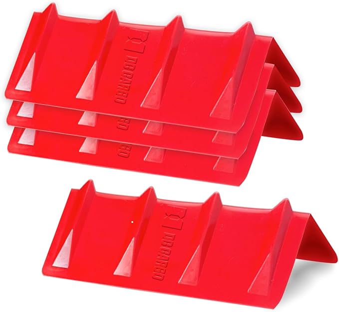 DC Cargo - Heavy-Duty Edge Protectors, 8"x8"x24" (Pack of 4) Strap Protectors for Flatbed Equipment, Unparalleled Cargo Management Solutions for Truckers, Contractors, and Outdoor Enthusiasts