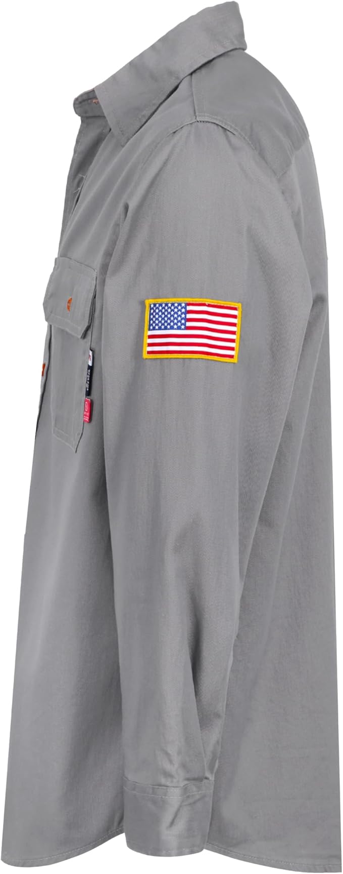 BOCOMAL FR Shirts for Men Flame Resistant Light Weight NFPA2112 Fire Retardant Welding Shirt Water & Oil Repellent Finish