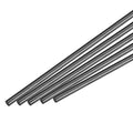 MECCANIXITY Carbon Fiber Rod, 6mm x 500mm for RC Airplane DIY Tool Wing Tube Quadcopter Arm, Pack of 5
