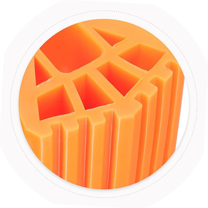 Gatuida 8pcs Non Slip Rubber Ladder Feet Caps Durable Protection Mats for Enhanced Floor Safety Easy Installation for All Ladder Types for Indoor and Outdoor Use