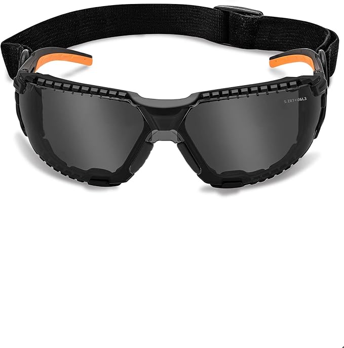ProtectX Classic Safety Glasses, Anti-Fog Scratch Resistant Lenses, Protective Eyewear for Work, Indoor/Outdoor, ANSI Z87.1
