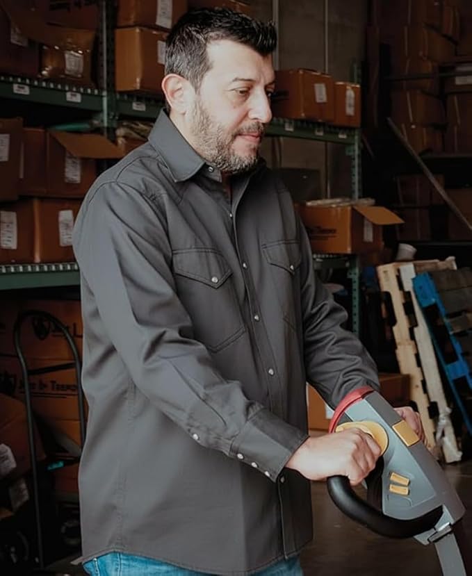 FR Welding Shirt – Flame Resistant, Fire Retardant, 100% Cotton, 7oz Lightweight