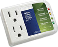 Electronic Voltage & Surge Protector for Smart TV, Game Consoles and Entertainment Center, Protects Against High and Low Voltage, Brownout, Spikes, Power Failure