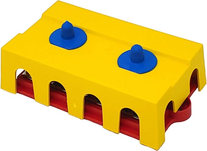 BusBar - Dual 250 Amp 4-Post Power Distribution Block - 3/8" & 3/8" Stainless Steel Posts for Marine, Solar, and Automotive Use - Made in USA