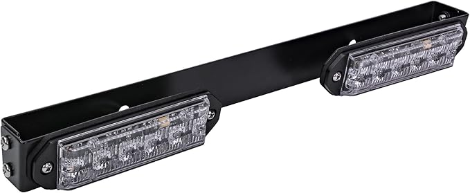 LAMPHUS Horizontal License Plate Mounting Bracket PlanarFlash Lighthead [Rust Resistant] [Powder Coated] [Installs Easily] - Perfect for Pickup Trucks, SUVs, Trucks, and Cars