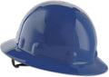 Fibre Metal E1RW71A000 Full Brim Ratchet Blue Supereight 8pt Hd Hardhat, Medium